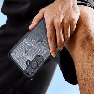 Dux Ducis Aimo Suojakuori Samsung Galaxy A55:lle - musta