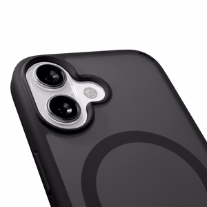 Puro Gradient TPU MagSafe -yhteensopiva Suojakuori iPhone 17:lle - musta