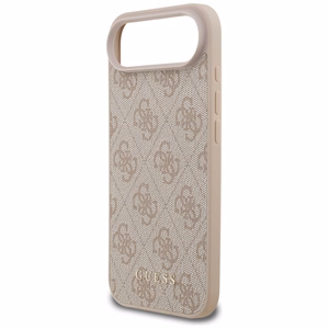 Guess Suojakuori iPhone 17 Air:lle GUHCP17MG4GFPI (PU 4G Classic) Vaaleanpunainen