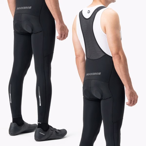 Rockbros 200021 Long Cycling Bib Shorts with Pad Size S - Black