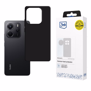 3mk Matt Case Pro Suojakuori Xiaomi Redmi Note 14 5G:lle - mattamusta