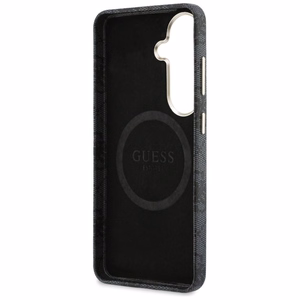 Guess suojakuori 4G Script MagSafe Samsung Galaxy S26:lle musta