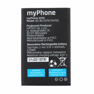 Akku myPhone 2220 600mAh