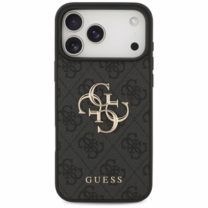 Guess 4G Big Logo -suojakuori iPhone 17 Pro Max - musta