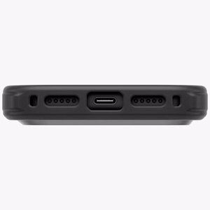 Uniq Keva Magclick Charging -suojakuori iPhone 18 Pro / 17 Pro – musta