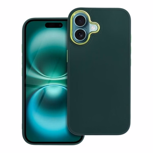 Suojakuori iPhone 16:lle Frame vihreä