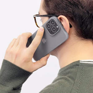 Kingxbar Plain Series kotelo kansi iPhone 13 Pro silikoni suojus vaaleanpunainen