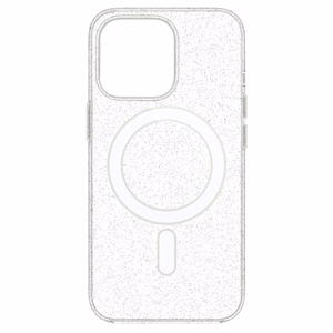 TEL PROTECT MagSilicone Clear Suojakuori iPhone 11 Pro Max:lle Glitter