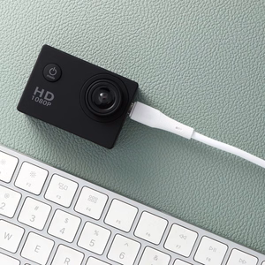 Kaapeli USB A - Micro USB Forcell F-Energy QC3.0 2,4A 18W Silicone 1 m C341 valkoinen