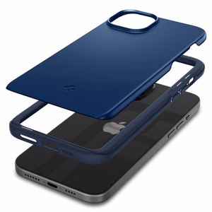 Spigen Thin Fit iPhone 15 Plus Suojakuori - Sininen