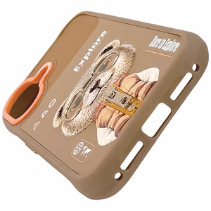 Nimmy Cool&Cute 2.0 Bear -suojakuori iPhone 17 - beige
