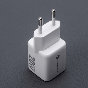 Puhelinlaturi Forcell F-Energy Mini GaN III USB C + USB A QC4.0 PD 20W VT-35A valkoinen 0INT
