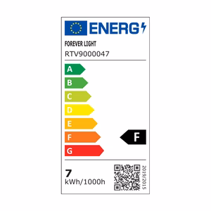 Forever Light LED-lamppu GU10 7,3W 710lm 3000K luokka F
