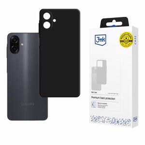 3mk Matt Case for Samsung Galaxy A07 4G - Black