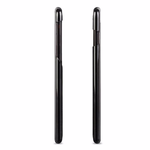 Moshi XT erittäin ohut läpinäkyvä kova suojakuori iPhone 8 Plus / 7 Plus -laitteelle, Stealth Black -värinen
