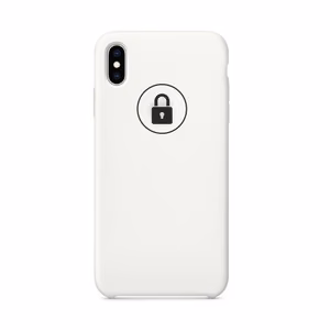 Puhelimen suojakuori Silicone Case Apple iPhone XR / Valkoinen / pakkauksessa