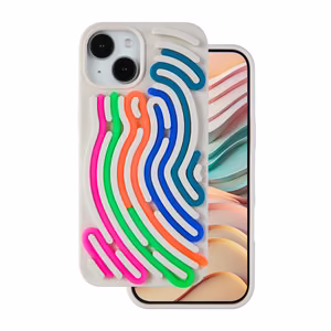 DIY Snake suojakuori iPhone 14 6,1" beige