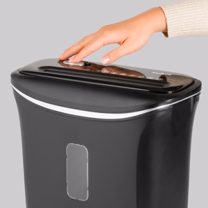 REBEL document shredder with 12 L bin