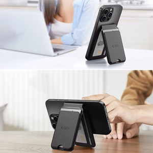 Tech-Protect MagWallet Stand MagSafe universaali Suojakuori - musta