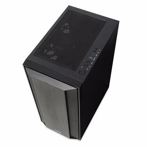 iBox CETUS 906 Midi Tower musta tietokonerunko