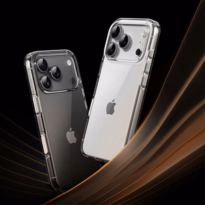 Rock Crystal Shield Series Suojakuori iPhone 17 Air:lle läpinäkyvä