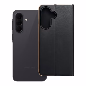 Läppäsuojakuori Samsung Galaxy A37 5G Luna Book Gold - Musta