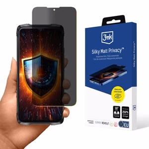 Cubot KingKong Power 3 – 3mk Silky Matt Privacy tietosuojakalvo