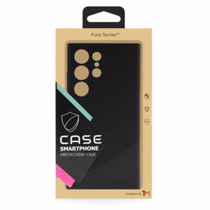Phone Case "TM Pure Silicone" for Xiaomi 13 Pro / Black / (Blister)