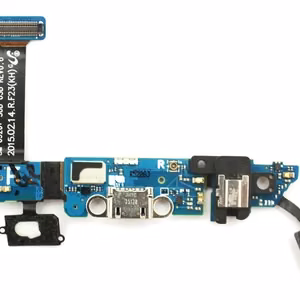Flex Samsung G920 S6 liittimelle, mikrofonille, kuulokepistokkeelle ja toimintonäppäimille ORG