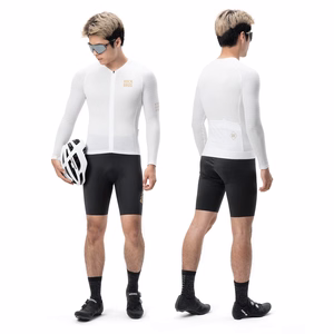 Rockbros YDCX008 Diamond Long Sleeve Cycling Jersey Size M - White