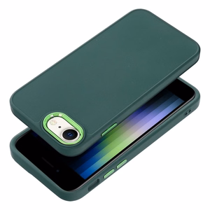 Frame Suojakuori iPhone 7 / 8 / SE 2020 / SE 2022:lle vihreä