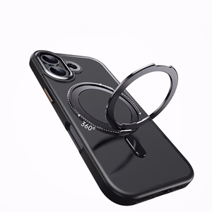 Tech-Protect MagRing MagSafe Suojakuori iPhone 17:lle - Matta Musta
