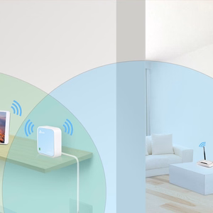 TP-Link TL-WR802N langaton reititin Fast Ethernet yksikaistainen (2,4 GHz) sininen, valkoinen