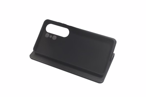 JM STAND FLIP CASE mallille Galaxy S26 Ultra, musta