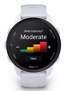 Garmin Forerunner 70 digitaalinen GPS-älykello kosketusnäytöllä 3.05 cm (1.2") AMOLED, 43 mm, 390 × 390 valkoinen
