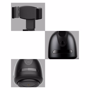 Phone holder with 360° face tracking P2S black