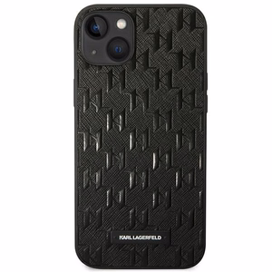 Karl Lagerfeld KLHCP14MSAKLHPK iPhone 14 Plus 6.7 "hardcase black / black Saffiano Mono Metal Logo