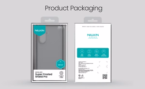 Nillkin Super Frosted Shield Pro suojakuori Samsung Galaxy A37 5G:lle läpikuultava musta
