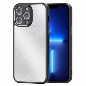 Musta Dux Ducis Aimo -suojakotelo laitteelle Apple iPhone Duo