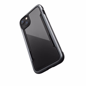 Raptic X-Doria Shield kotelo iPhone 14 Plus panssaroitu suojus musta