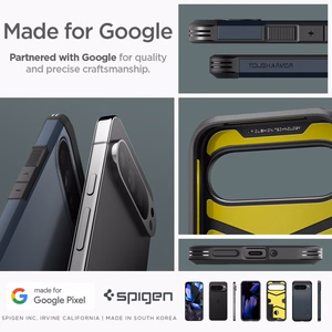 Spigen Tough Armor -suojakuori Google Pixel 9 Pro XL:lle - grafiitti