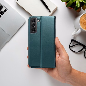 SMART MAGNETO Book Suojakuori OPPO RENO A5 PRO 5G:lle tummanvihreä