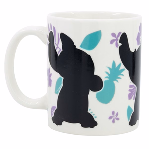 Disney Stitch & Angel -väriä vaihtava keramiikkamuki lahjapakkauksessa, 325 ml