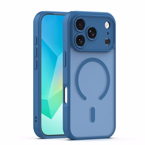 Mag Matt Suojakuori iPhone 17 Pro Max 6,9" tummansininen kamerasuoja