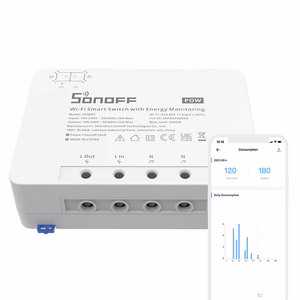 SONOFF PowR3 älykäs 1-kanavainen Wi-Fi-kytkin sähkönmittauksella