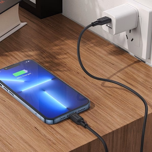 Kaapeli USB-C Lightning Hoco PD 20W 1 m X90 musta