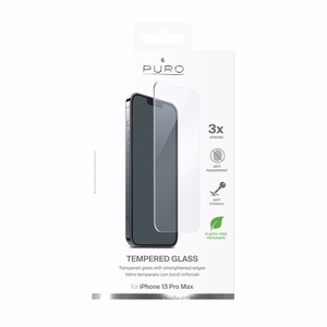 Puro karkaistu näytönsuojalasi iPhone 14 Plus / iPhone 13 Pro Max -laitteelle