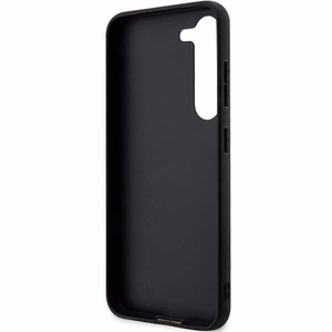 Karl Lagerfeld Saffiano Mono Metal Logo Suojakuori Samsung Galaxy S24+:lle - musta