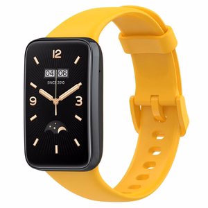 SILIKONIHIHNA MI BAND 7 PRO/ M7 PRO (9). KELTAINEN
