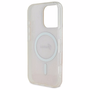 Guess IML 4G MagSafe Suojakuori iPhone 16 Pro:lle - vaaleanpunainen